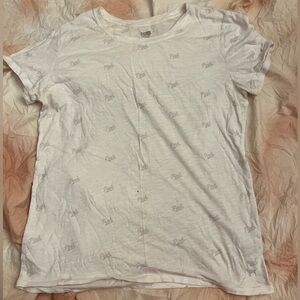 White PINK t-shirt